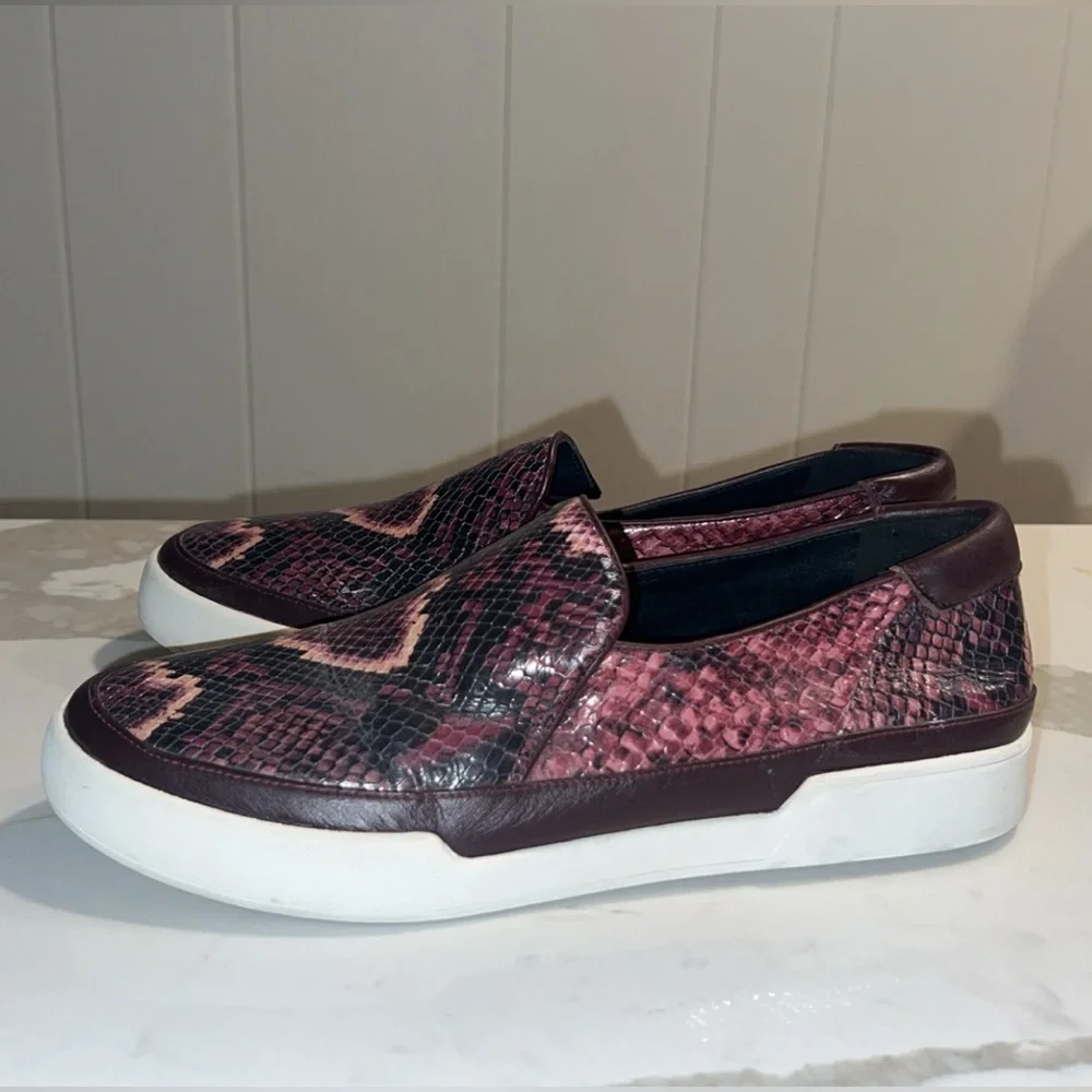 RYKA Snake Print Leather Sneaker